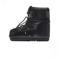 Bottines Icon Low Glance Satin - Noir