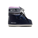 Moon Boot - Botines Icon Low con estampado de luna - Azul marino/Rosa