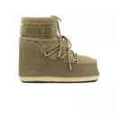Icon Low Quilted Ankle Boots - Caramel/Brown