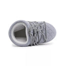 Botines acolchados bajos Icon - Gris
