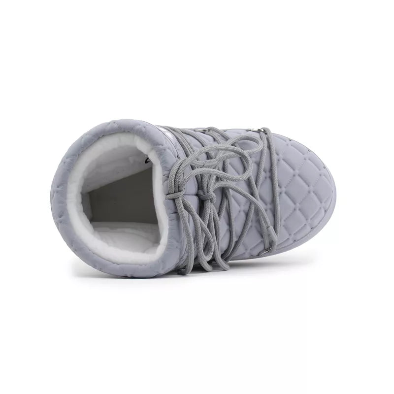 Botines acolchados bajos Icon - Gris