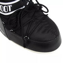 Moon Boot - Icon Low Nylon Ankle Boots - Black/White