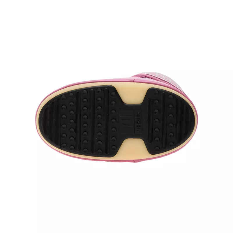 Moon Boot - Icon Low Nylon Ankle Boots - Pink/White