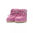 Moon Boot - Icon Low Nylon Ankle Boots - Pink/White
