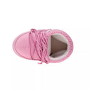 Moon Boot - Icon Low Nylon Ankle Boots - Pink/White