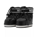 Botines Icon Low Nylon - Negro/Blanco
