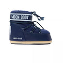 Icon Low Nylon Ankle Boots - Navy White