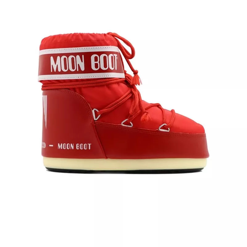 Botines bajos Icon de nailon - Rojo/Blanco