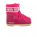 Moon Boot - Icon Low Nylon Ankle Boots - Fuchsia/White