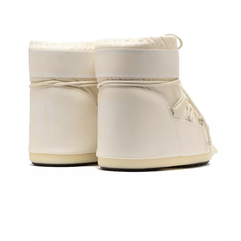 Moon Boot - Icon Low Nylon Ankle Boots - Beige/Gold