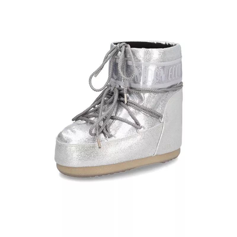 Bottines Icon Low Paillettes - Argent/Gris