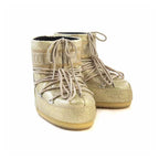 Botines Icon Low Paillettes - Gold/Marrón