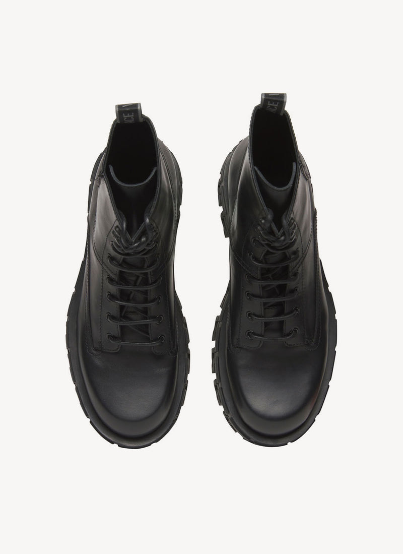 Versace - Bottines À Lacets - Black - Homme