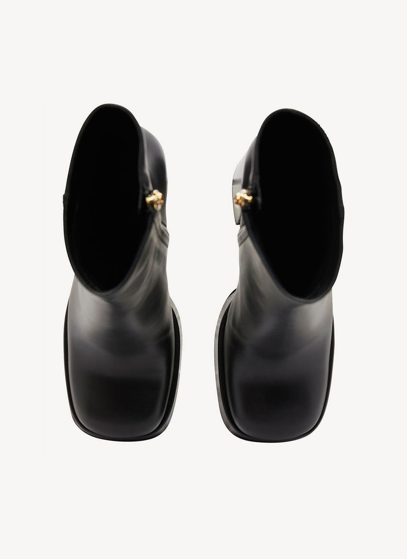 Versace - Bottines À Plateforme - Black - Femme