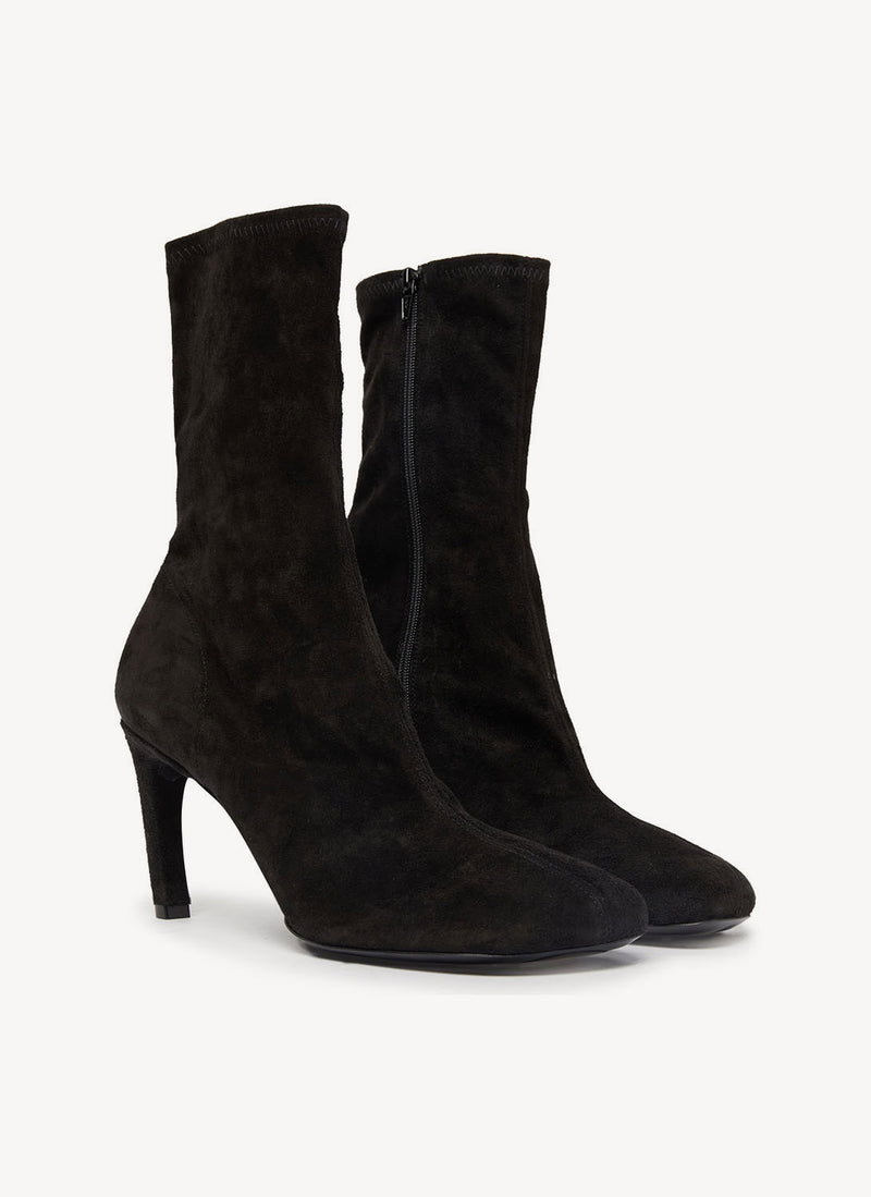 Dries Van Noten - Bottines À Talon - Black - Femme