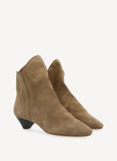 Isabel Marant - Bottines À Talons Doey - Marron Clair - Femme