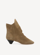 Isabel Marant - Bottines À Talons Doey - Marron Clair - Femme