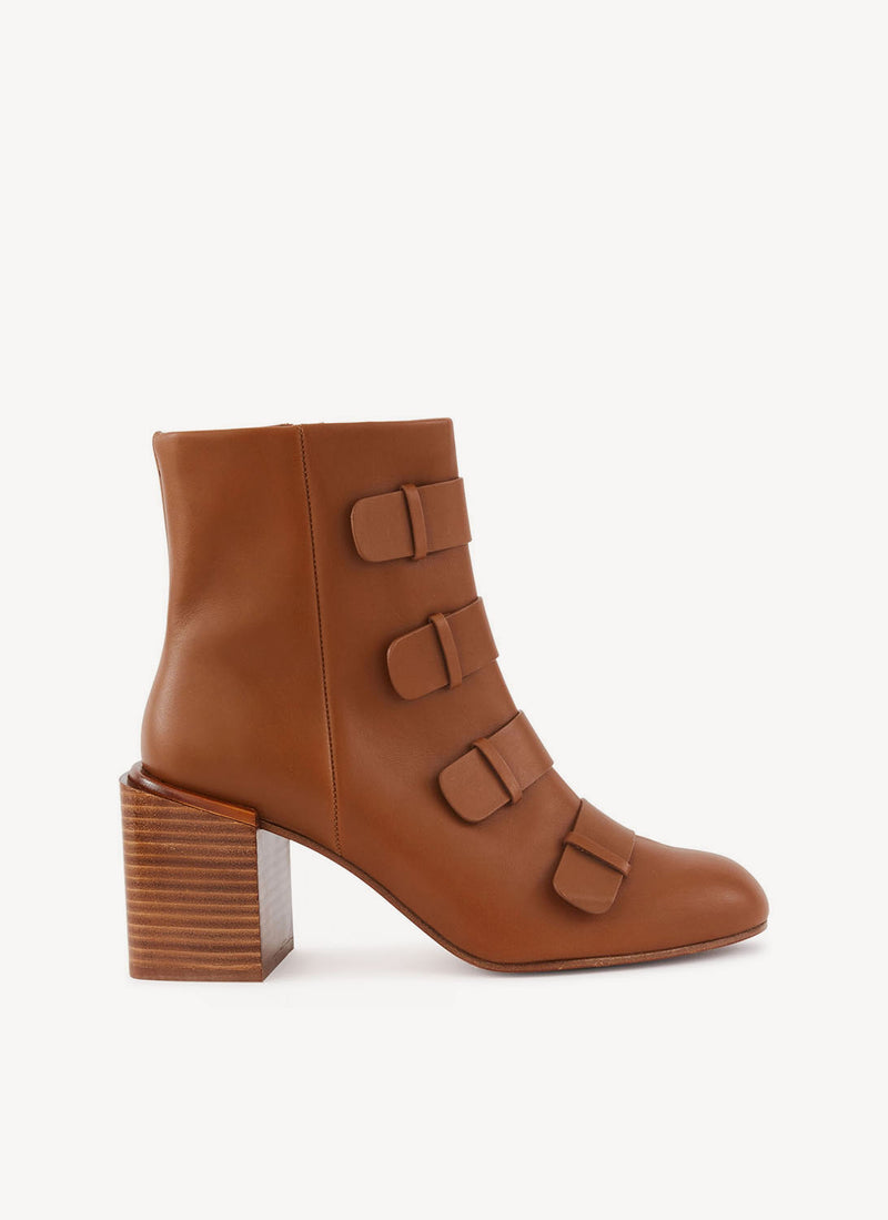 Clergerie - Bottines À Talons Xina - Camel - Femme