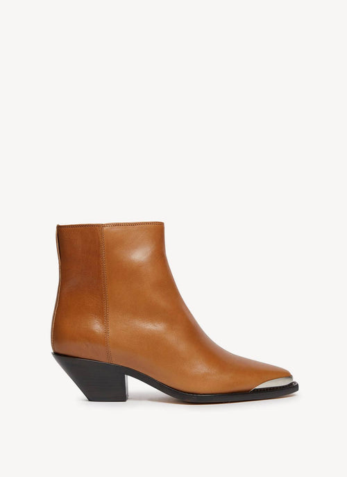 Isabel Marant - Bottines Adnae - Dark Brown - Femme - Imparfait