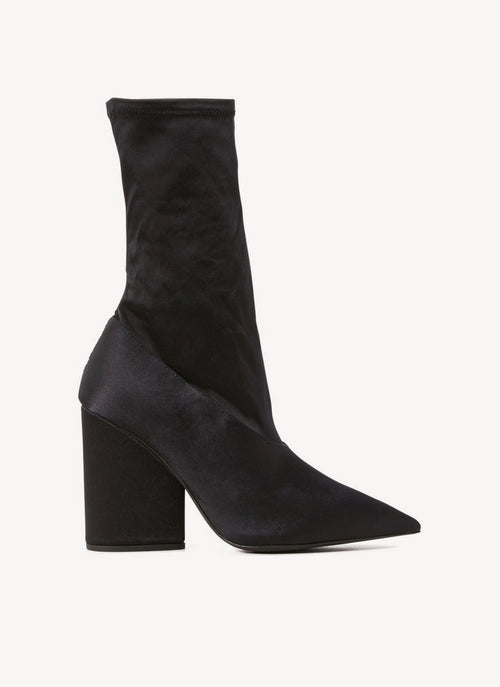 Yeezy - Bottines Ankle Satin - Black - Femme