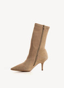 Yeezy - Bottines Ankle Suede - Beige - Femme