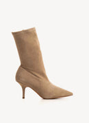 Yeezy - Bottines Ankle Suede - Beige - Femme