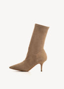 Yeezy - Bottines Ankle Suede - Beige - Femme