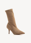 Yeezy - Bottines Ankle Suede - Beige - Femme