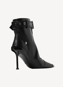 Alexander Mcqueen - Bottines Biker Slash - Black - Femme