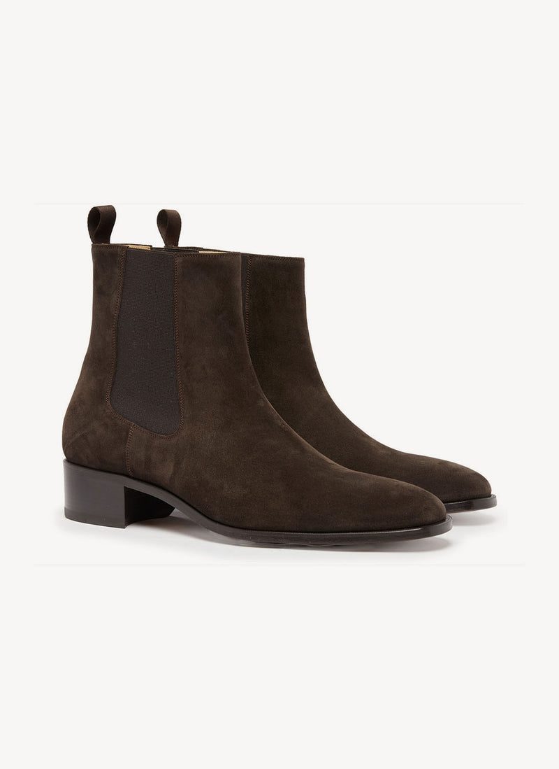 Tom Ford - Bottines Chelsea Alec - Brown - Homme