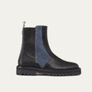 Ziggy Leather Chelsea Boots Black Anthracite