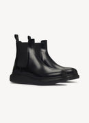 Alexander Mcqueen - Bottines Chelsea Hybrides - Black - Homme