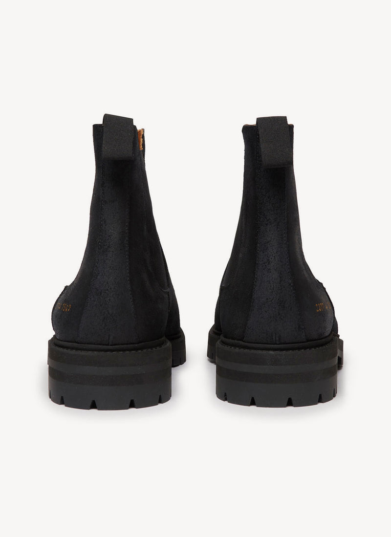 Common Projects - Bottines Chelsea In Kenia - Black - Homme