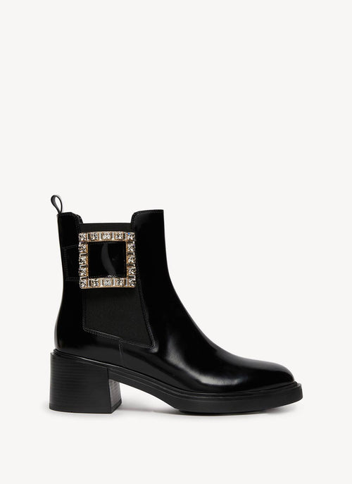 Roger Vivier - Bottines Chelsea Viv - Black - Femme