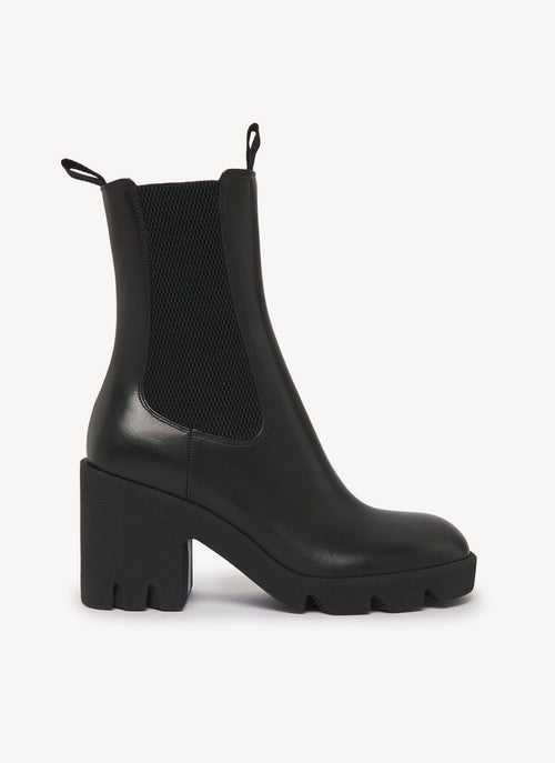 Burberry - Bottines Chelsea - Black - Femme