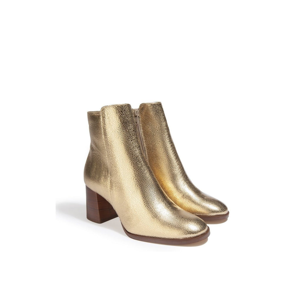 Anaki - Botines Craquelado - Dorado