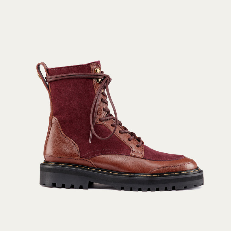 Noa Ecorce Leather Boots