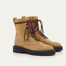 Noa Grege Olive Leather Boots