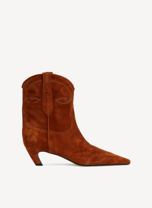 Khaite - Bottines Dallas - Camel - Femme