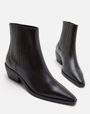 BOTTINES FRESNO CHOCOLAT - minelli.fr