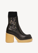 Chloe - Bottines Jamie - Black - Femme