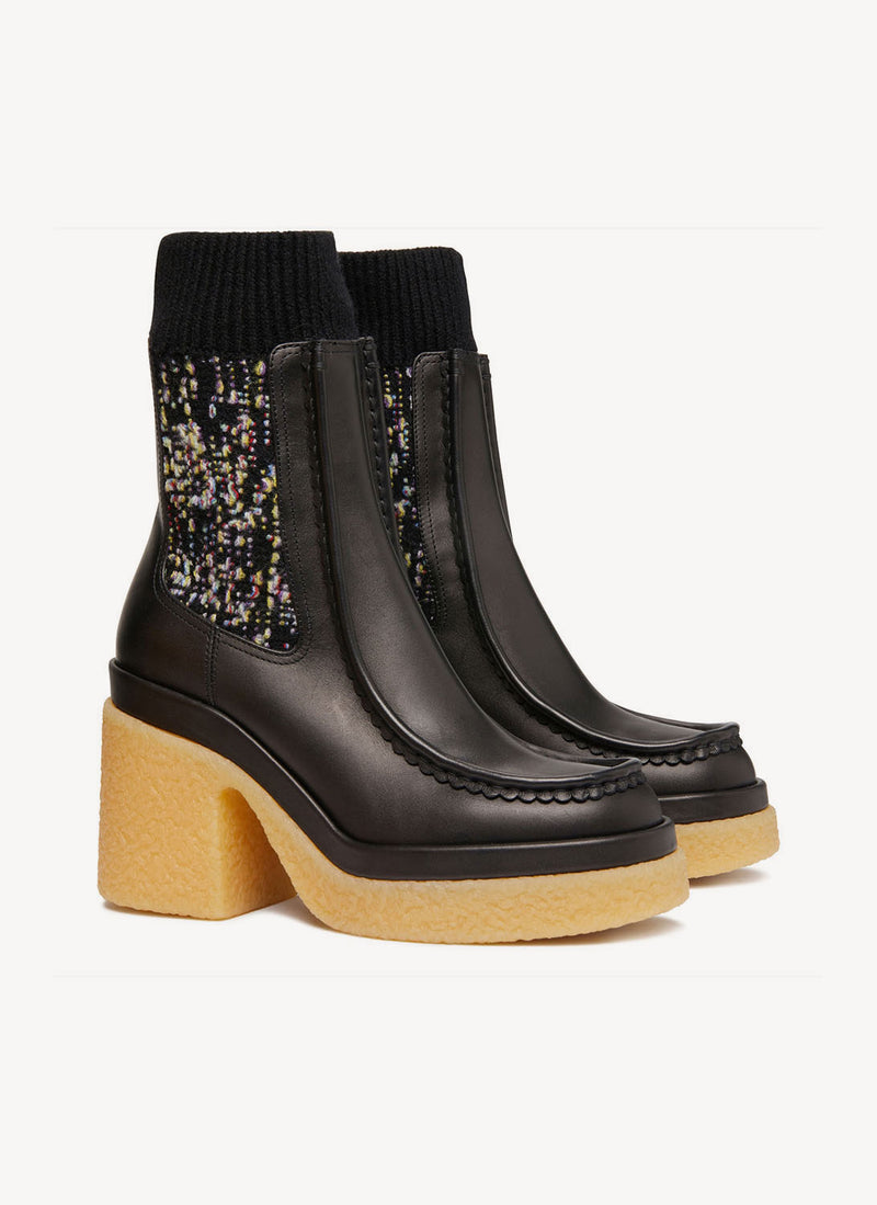 Chloe - Bottines Jamie - Black - Femme