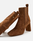 BOTTINES KAMERON/VEL COGNAC - minelli.fr