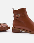 BOTTINES KENNEDY CARAMEL - minelli.fr