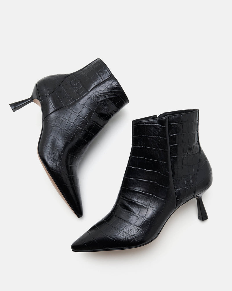 BOTTINES KOSHI/CROCO NOIR - minelli.fr