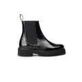 Anaki - Leeloo Ankle Boots - Crinkled Patent Black
