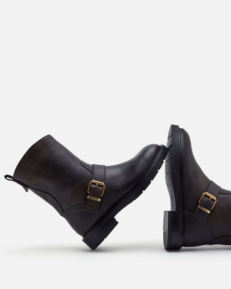 BOTTINES MARGARET CHOCOLAT - minelli.fr