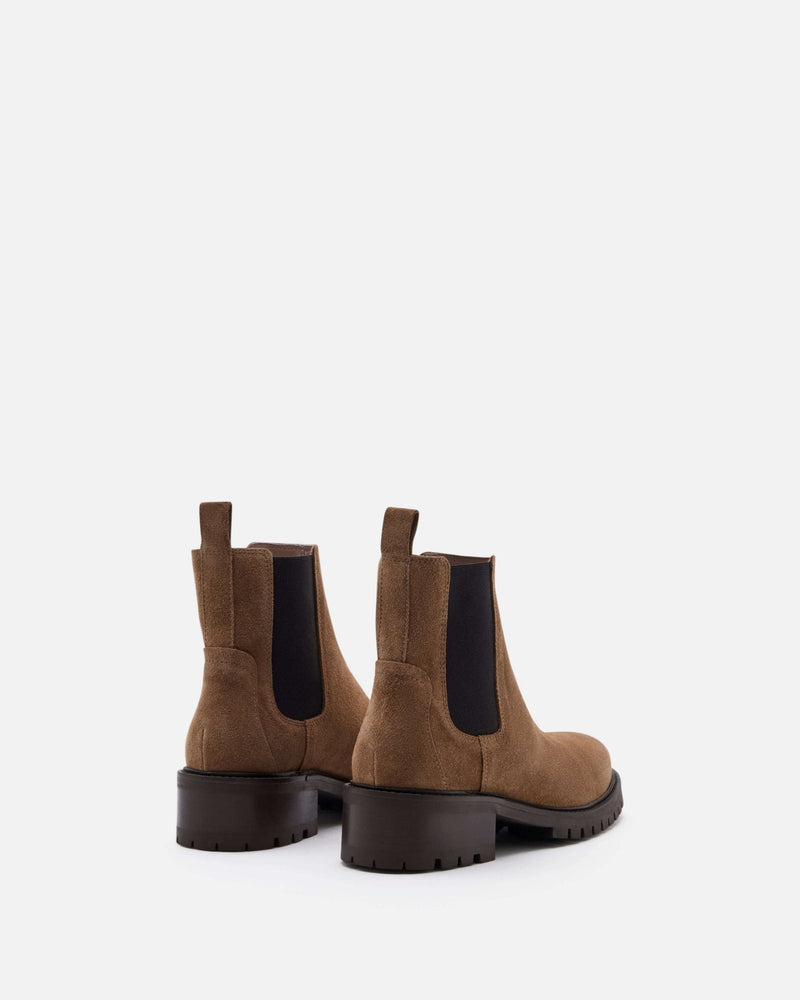 BOTTINES MARISSA/VEL TAUPE - minelli.fr