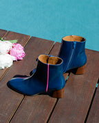 Bottines Naples Céleste