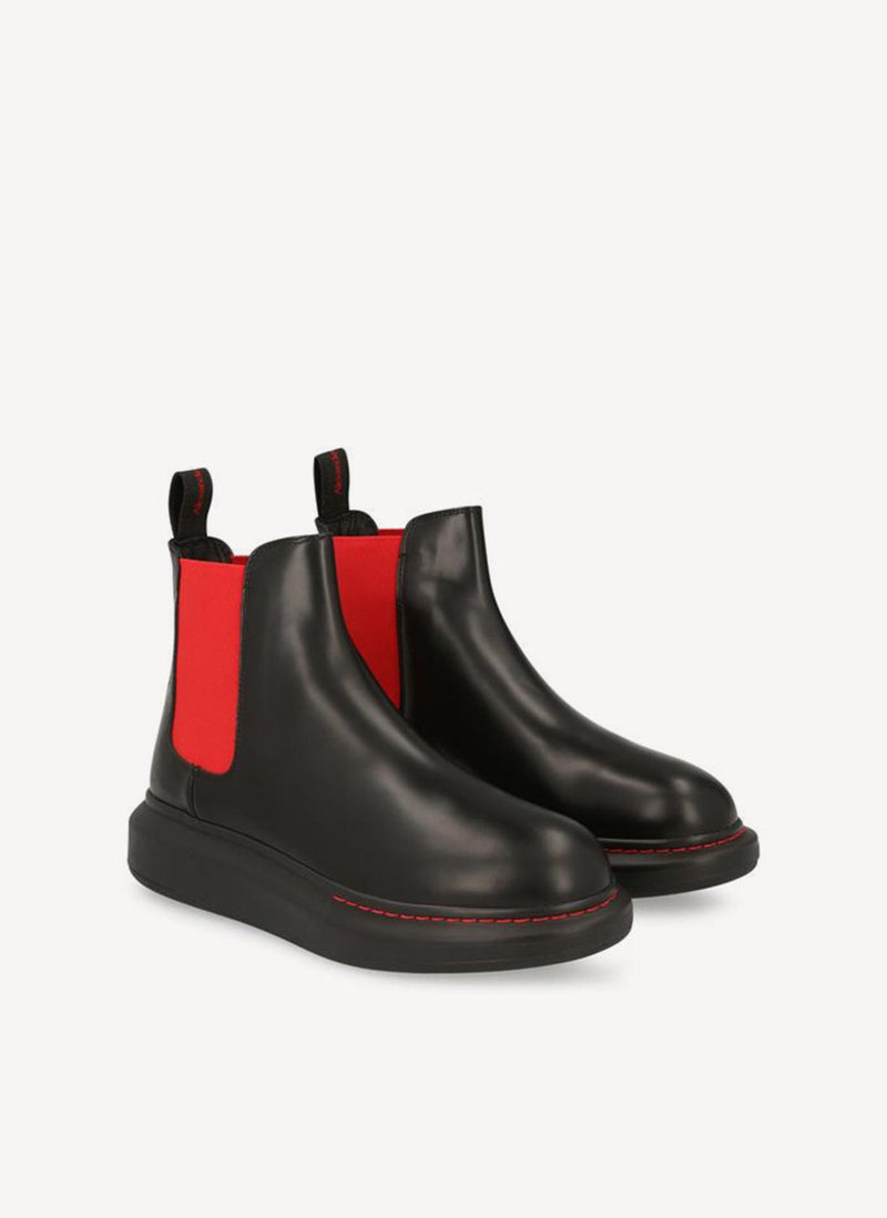 Alexander Mcqueen - Bottines Oversize - Red - Femme